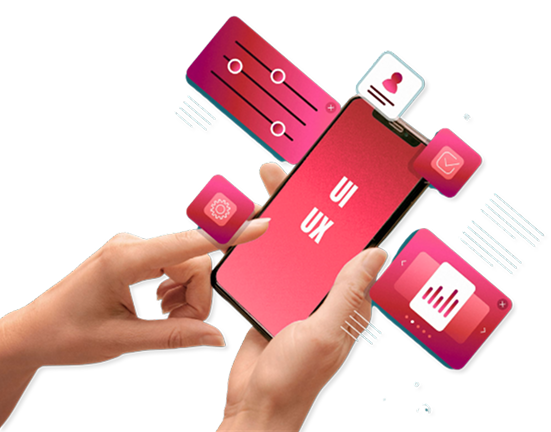 Mobile app UI UX design services by Queen Tech Solutions